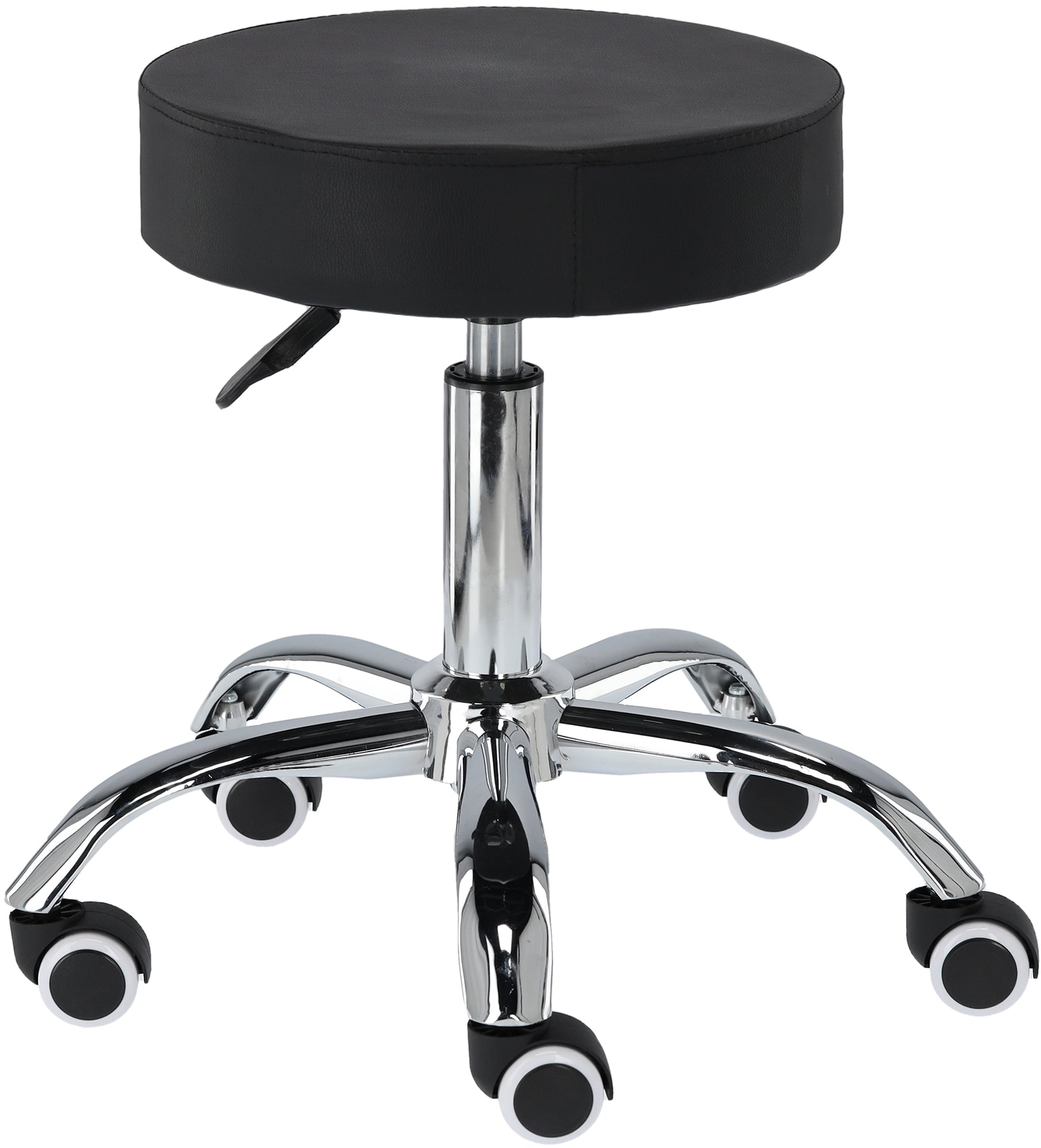 Salon Stool - Adjustable Swivel Round Chair - Pedicure Beauty Hairdressing - Cosy Abode