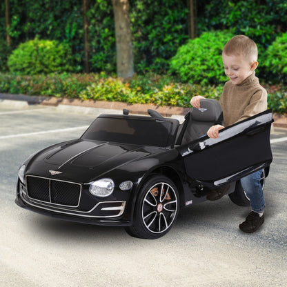 Kahuna Bentley Exp 12 Licensed Speed 6E Electric Kids Ride On Car Black - Cosy Abode