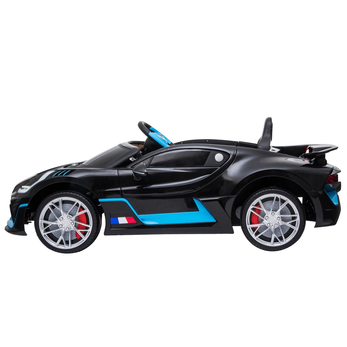 Kahuna Licensed Bugatti Divo Kids Electric Ride On Car - Black - Cosy Abode