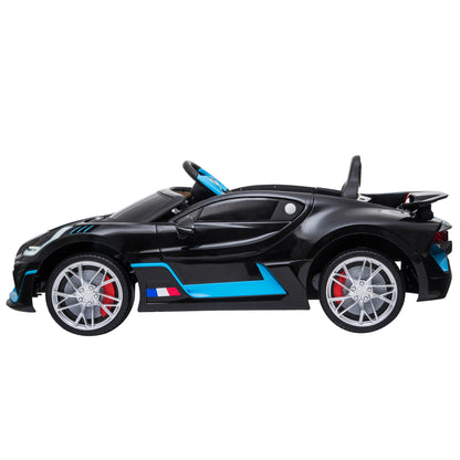 Kahuna Licensed Bugatti Divo Kids Electric Ride On Car - Black - Cosy Abode