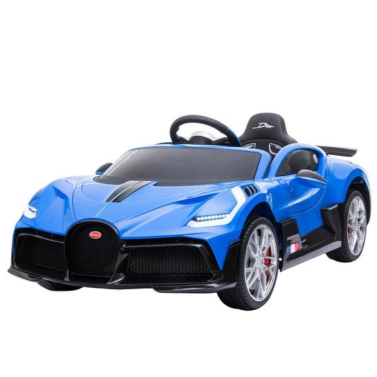 Kahuna Licensed Bugatti Divo Kids Electric Ride On Car - Blue - Cosy Abode