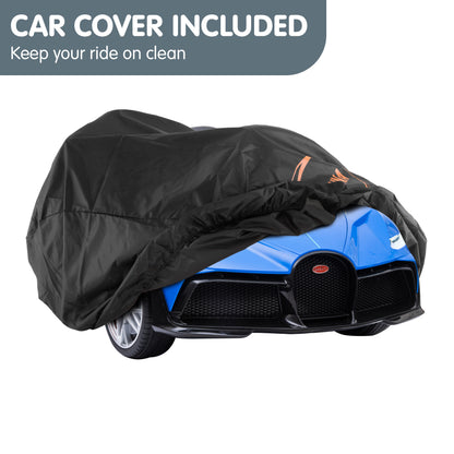Kahuna Licensed Bugatti Divo Kids Electric Ride On Car - Blue - Cosy Abode