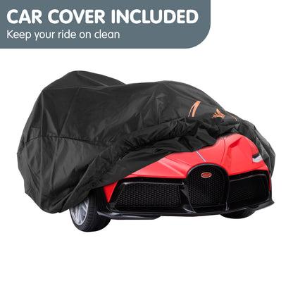 Kahuna Licensed Bugatti Divo Kids Electric Ride On Car - Red - Cosy Abode