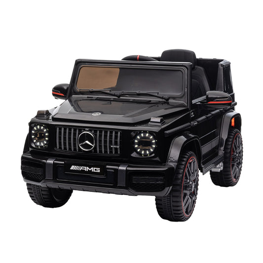 Kahuna Mercedes Benz AMG G63 Licensed Kids Ride On Electric Car Remote Control - Black - Cosy Abode