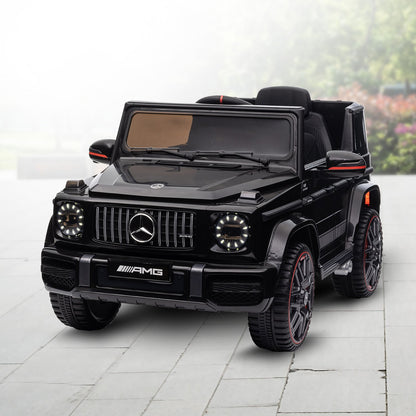 Kahuna Mercedes Benz AMG G63 Licensed Kids Ride On Electric Car Remote Control - Black - Cosy Abode