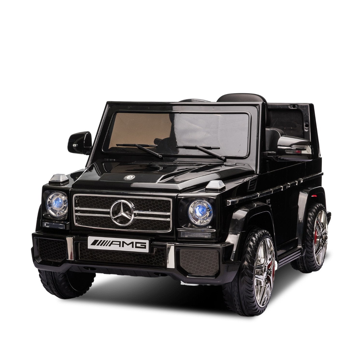 Kahuna Mercedes Benz AMG G65 Licensed Kids Ride On Electric Car Remote Control - Black - Cosy Abode
