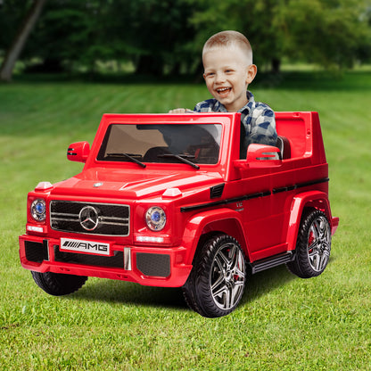 Kahuna Mercedes Benz AMG G65 Licensed Kids Ride On Electric Car with RC - Red - Cosy Abode