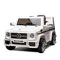 Kahuna Mercedes Benz AMG G65 Licensed Kids Ride On Electric Car Remote Control - White - Cosy Abode