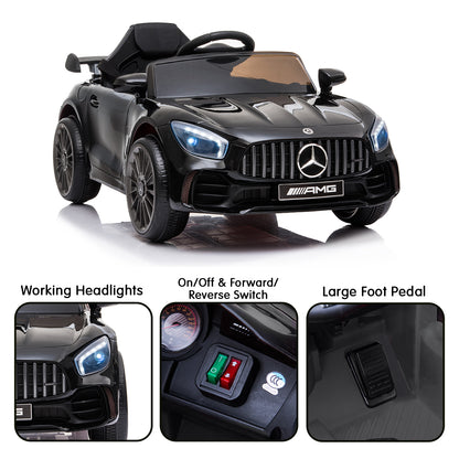 Kahuna Mercedes Benz Licensed Kids Electric Ride On Car Remote Control - Black - Cosy Abode