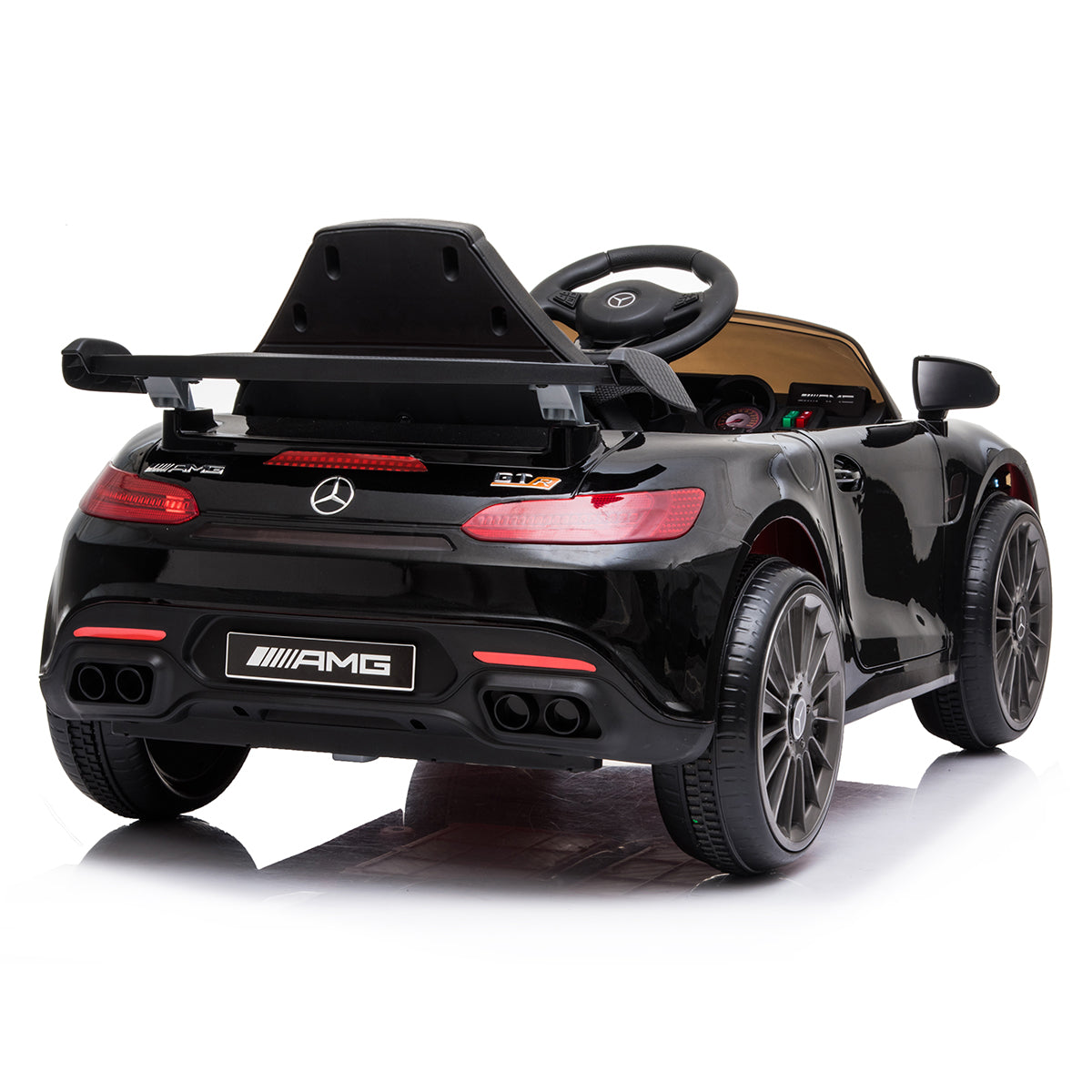 Kahuna Mercedes Benz Licensed Kids Electric Ride On Car Remote Control - Black - Cosy Abode