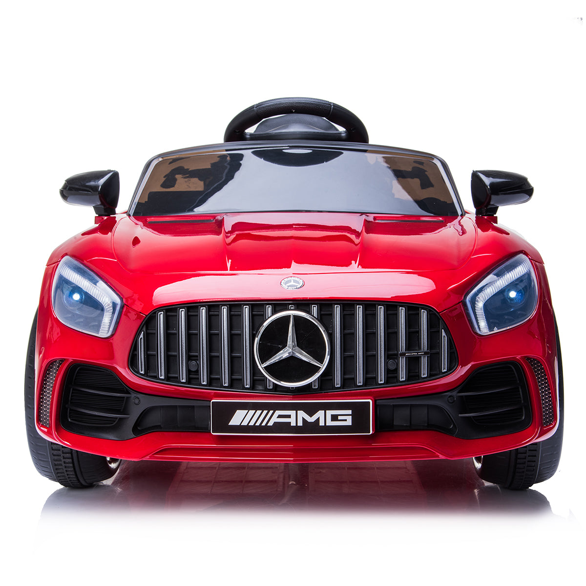 Kahuna Mercedes Benz Licensed Kids Electric Ride On Car Remote Control - Red - Cosy Abode