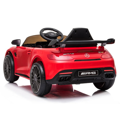 Kahuna Mercedes Benz Licensed Kids Electric Ride On Car Remote Control - Red - Cosy Abode