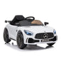 Kahuna Mercedes Benz Licensed Kids Electric Ride On Car Remote Control - White - Cosy Abode