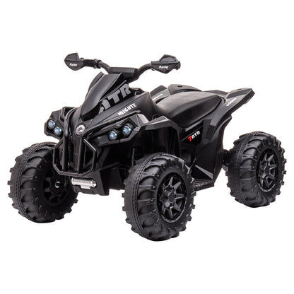 Kahuna GTS99 Kids Electric Ride On Quad Bike Toy ATV 50W - Black - Cosy Abode