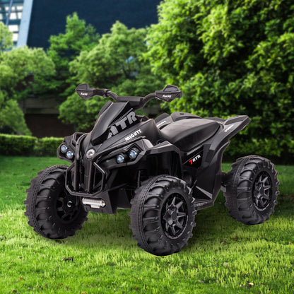 Kahuna GTS99 Kids Electric Ride On Quad Bike Toy ATV 50W - Black - Cosy Abode