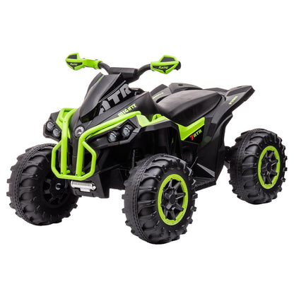 Kahuna GTS99 Kids Electric Ride On Quad Bike Toy ATV 50W - Green - Cosy Abode