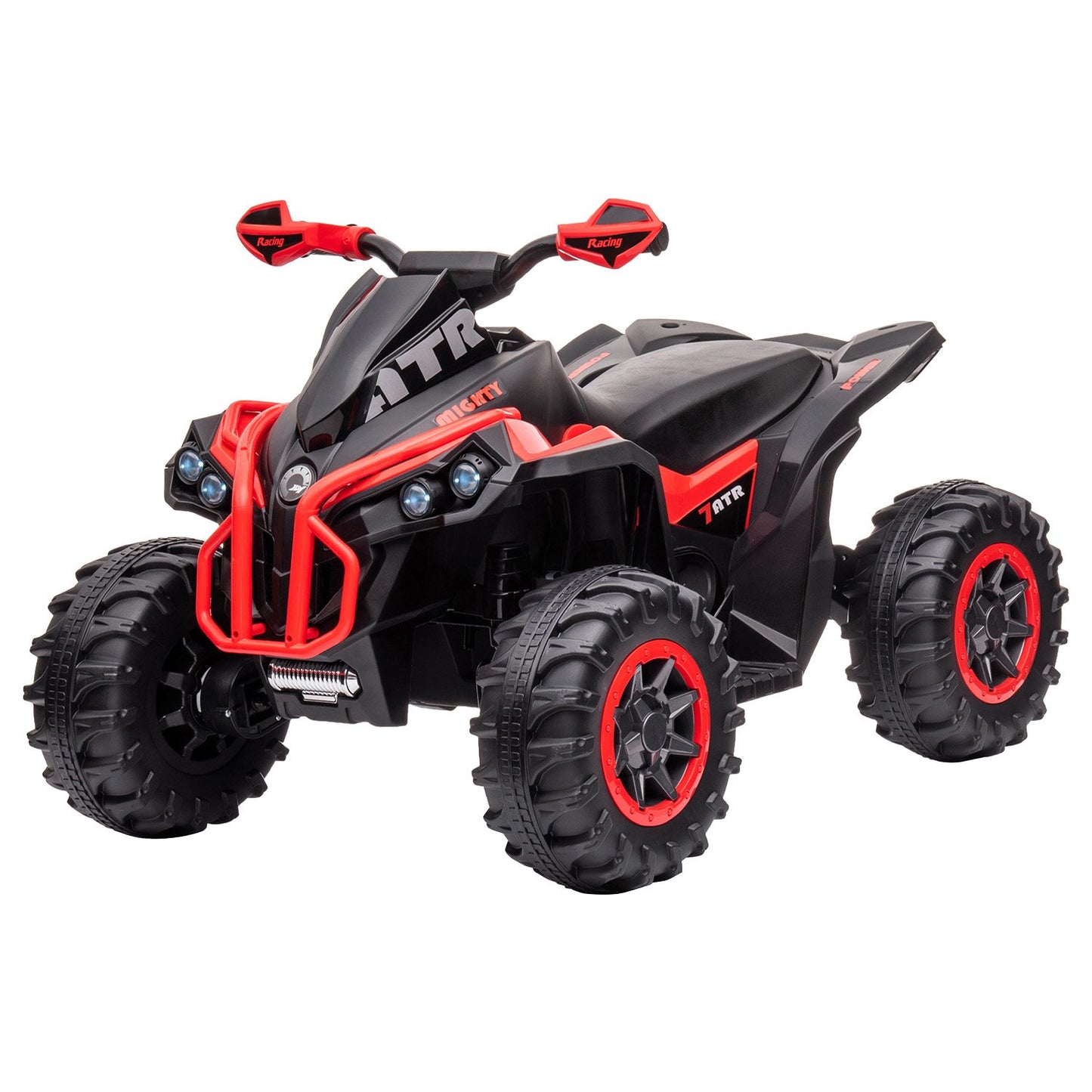 Kahuna GTS99 Kids Electric Ride On Quad Bike Toy ATV 50W - Red - Cosy Abode