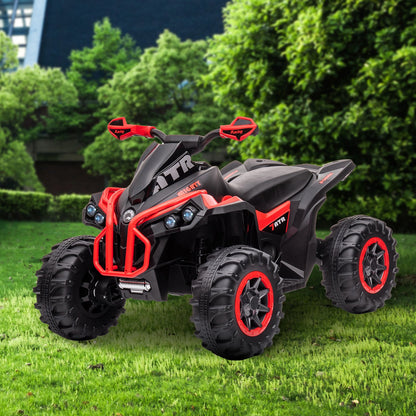 Kahuna GTS99 Kids Electric Ride On Quad Bike Toy ATV 50W - Red - Cosy Abode