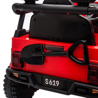 Kahuna S619 Gravity Kids Electric Ride On Car - Red - Cosy Abode