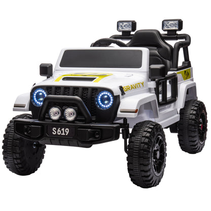 Kahuna S619 Gravity Kids Electric Ride On Car - White - Cosy Abode