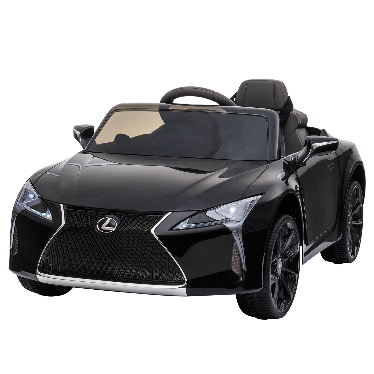 Kahuna Licensed Lexus LC 500 Kids Electric Ride On Car - Black - Cosy Abode
