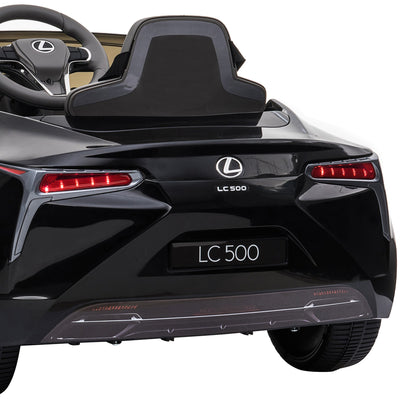 Kahuna Licensed Lexus LC 500 Kids Electric Ride On Car - Black - Cosy Abode