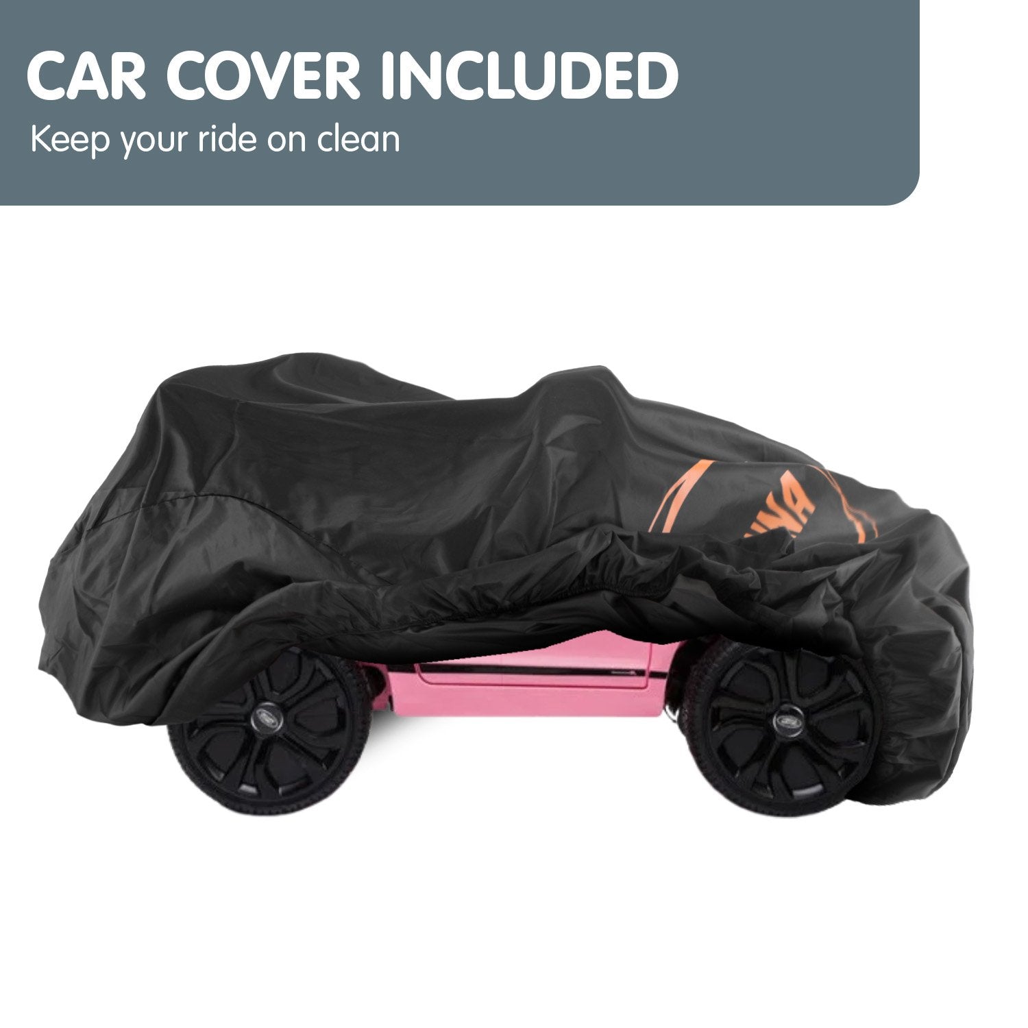 Kahuna Land Rover Licensed Kids Electric Ride On Car Remote Control - Pink - Cosy Abode