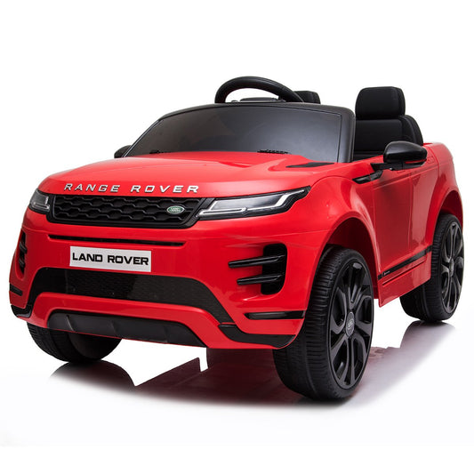 Kahuna Land Rover Licensed Kids Electric Ride On Car Remote Control - Red - Cosy Abode
