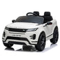 Kahuna Land Rover Licensed Kids Electric Ride On Car Remote Control - White - Cosy Abode