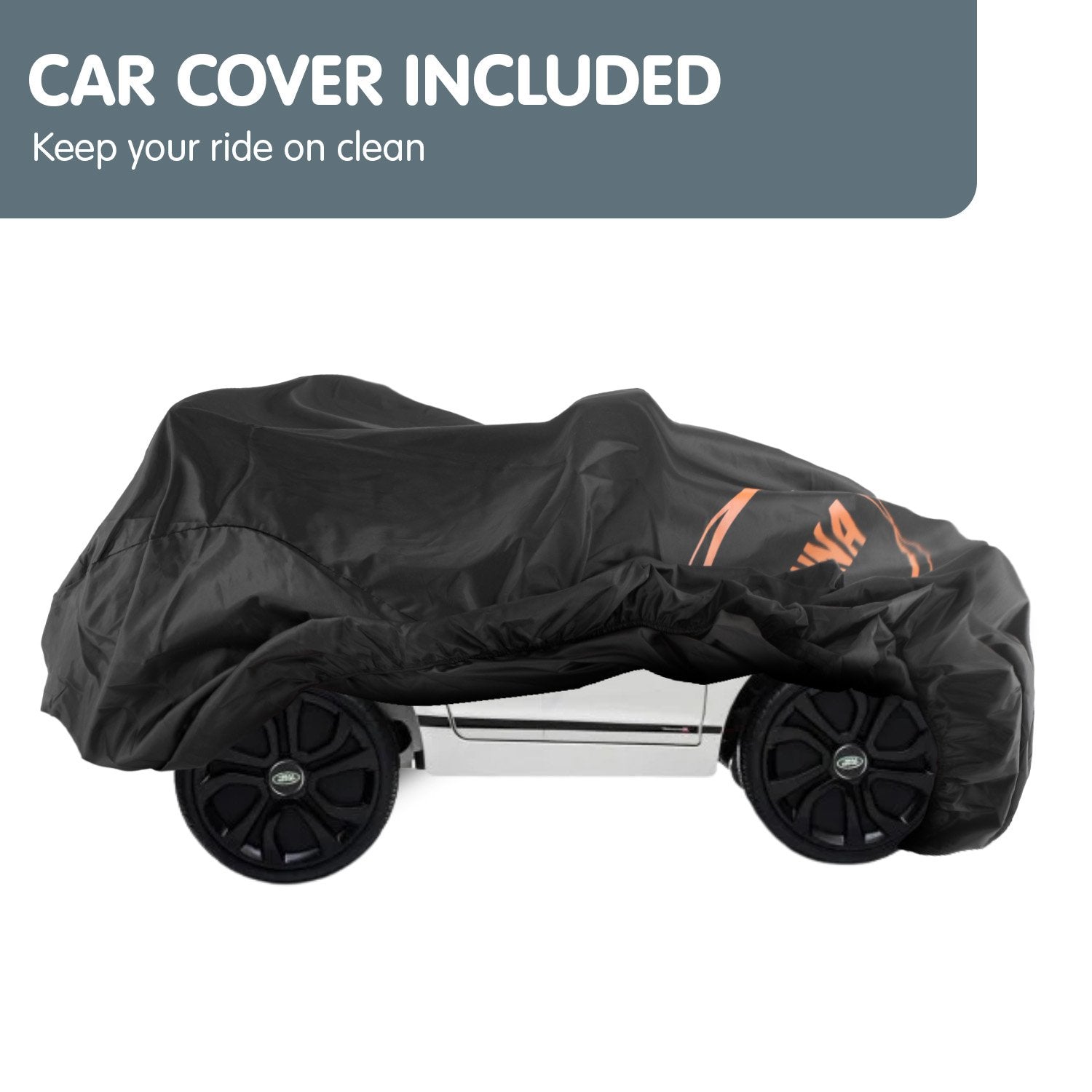 Kahuna Land Rover Licensed Kids Electric Ride On Car Remote Control - White - Cosy Abode