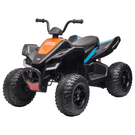 Kahuna MCL35 McLaren Toy Ride On Electric Quad Bike - Black - Cosy Abode