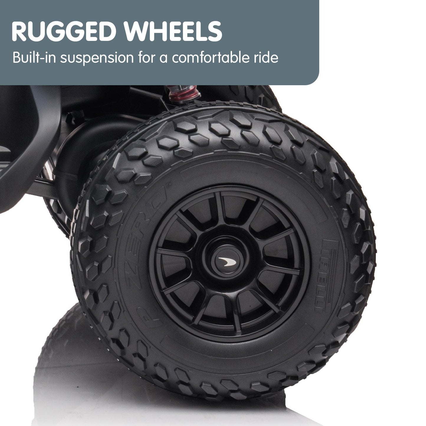 Kahuna MCL35 McLaren Toy Ride On Electric Quad Bike - Black - Cosy Abode