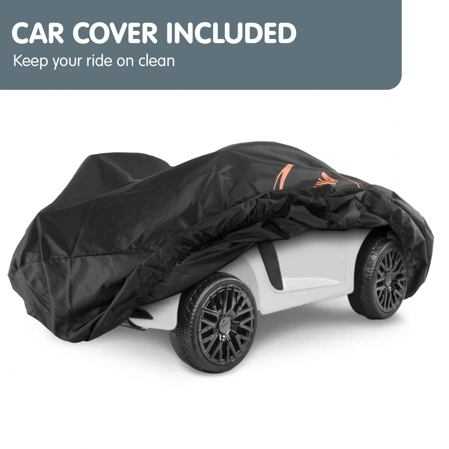 Kahuna R8 Spyder Audi Licensed Kids Electric Ride On Car Remote Control - White - Cosy Abode