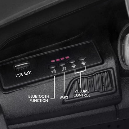 Kahuna Audi Sport Licensed Kids Electric Ride On Car Remote Control - Black - Cosy Abode