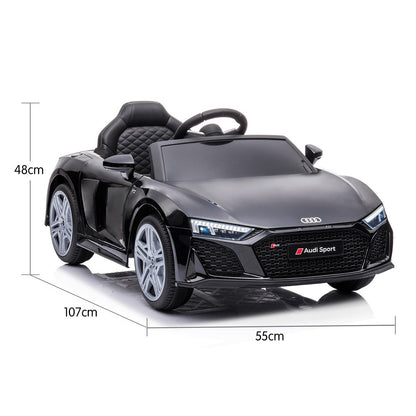Kahuna Audi Sport Licensed Kids Electric Ride On Car Remote Control - Black - Cosy Abode