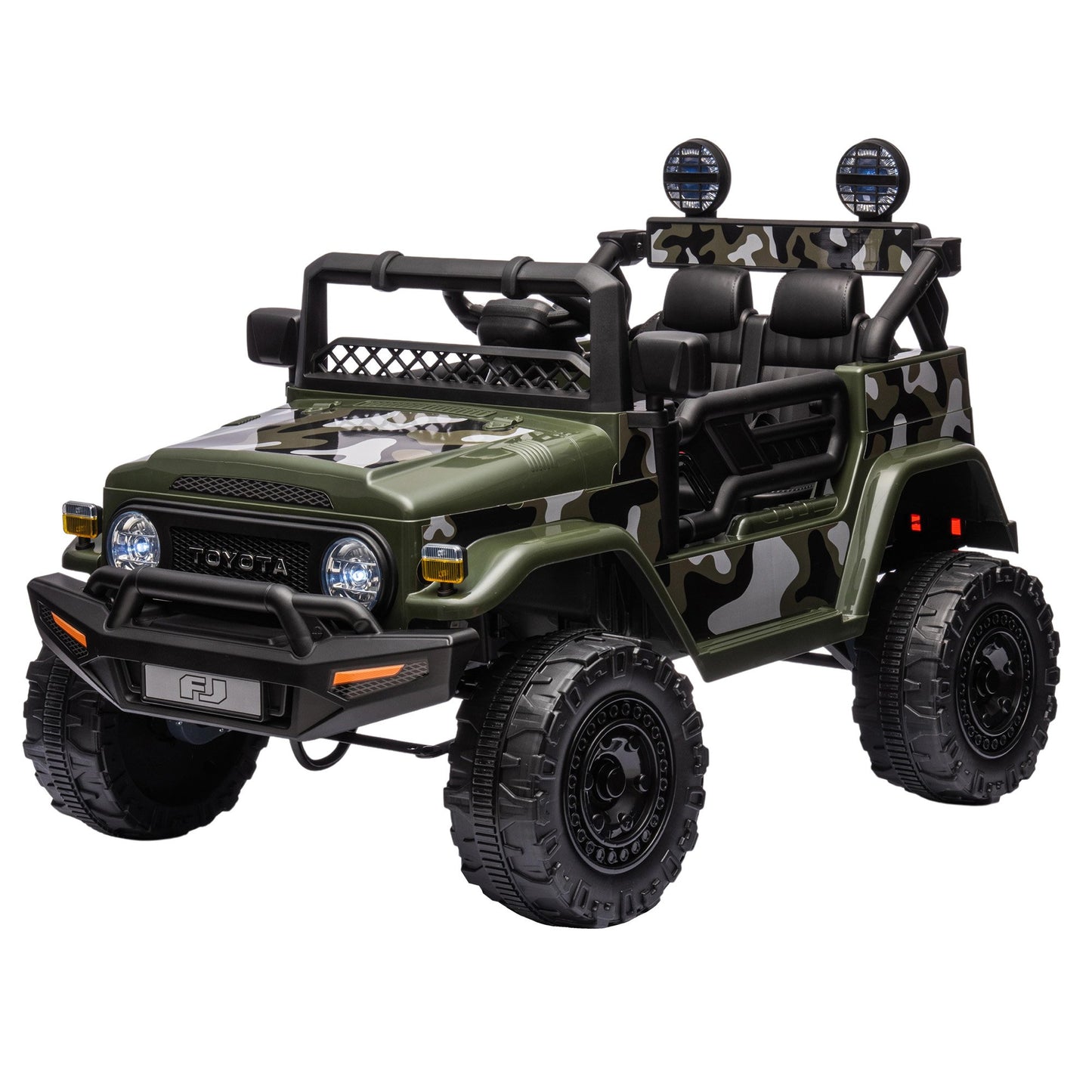 Kahuna Authorised Toyota FJ Cruiser Kids Electric Ride On Car - Green - Cosy Abode