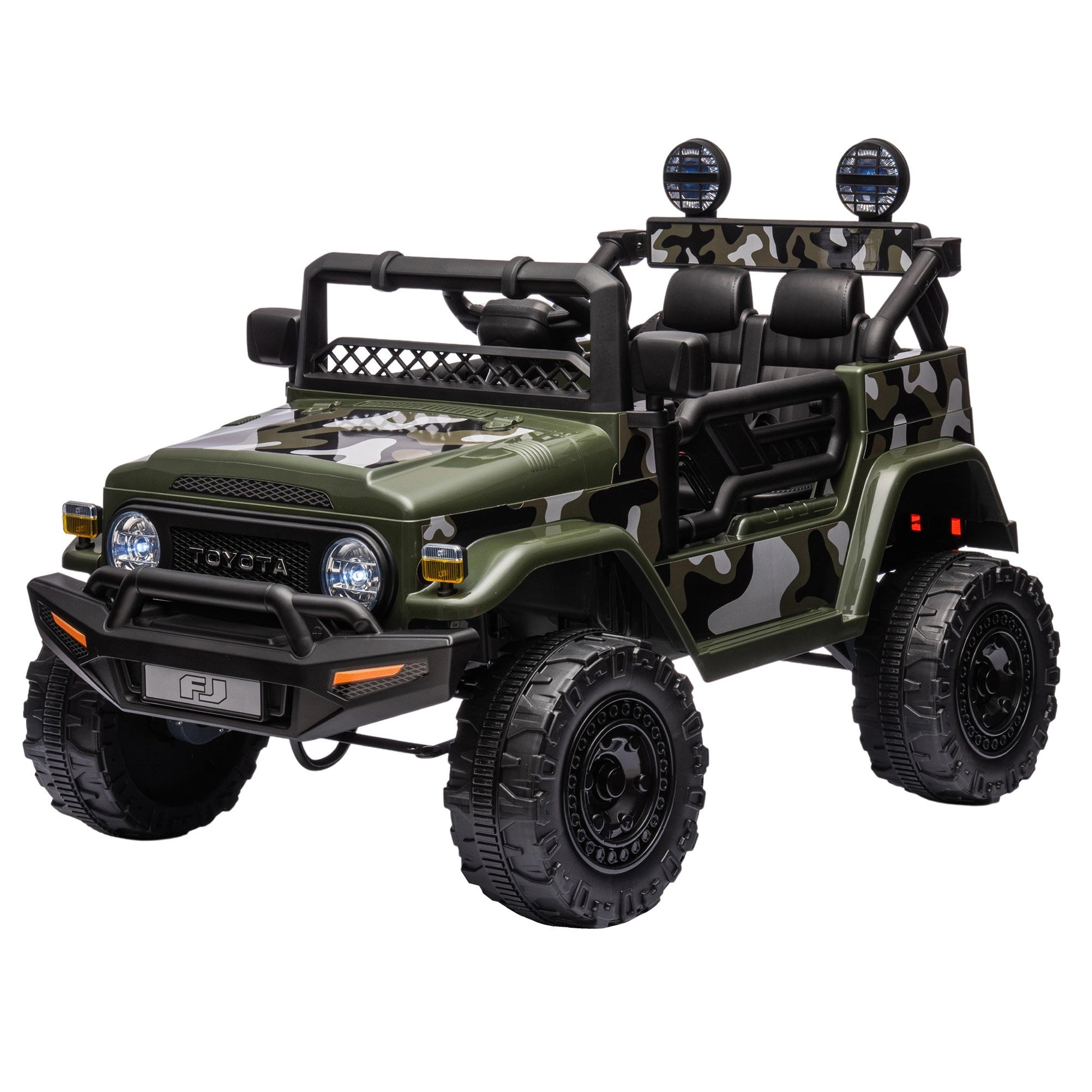 Kahuna Authorised Toyota FJ Cruiser Kids Electric Ride On Car - Green - Cosy Abode
