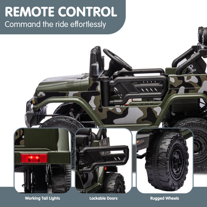 Kahuna Authorised Toyota FJ Cruiser Kids Electric Ride On Car - Green - Cosy Abode