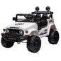 Kahuna Authorized Toyota Electric Kids Ride-on Car Fj Cruiser - White - Cosy Abode