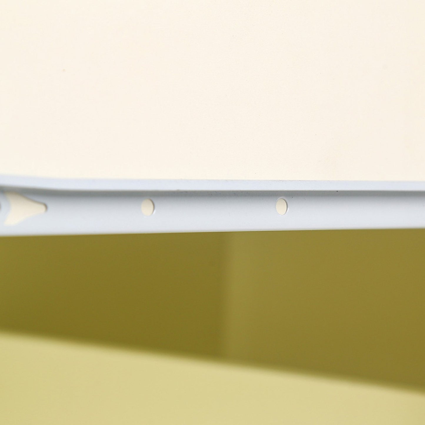 Sarantino Bedside Table Cabinet Storage Chest 2 Drawers Lamp Side Nightstand White - Cosy Abode