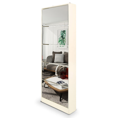 Sarantino Shoe Cabinet Rack Storage Cupboard Organiser Shelf 5 Drawers 170 X 63 X 17cm - Cosy Abode