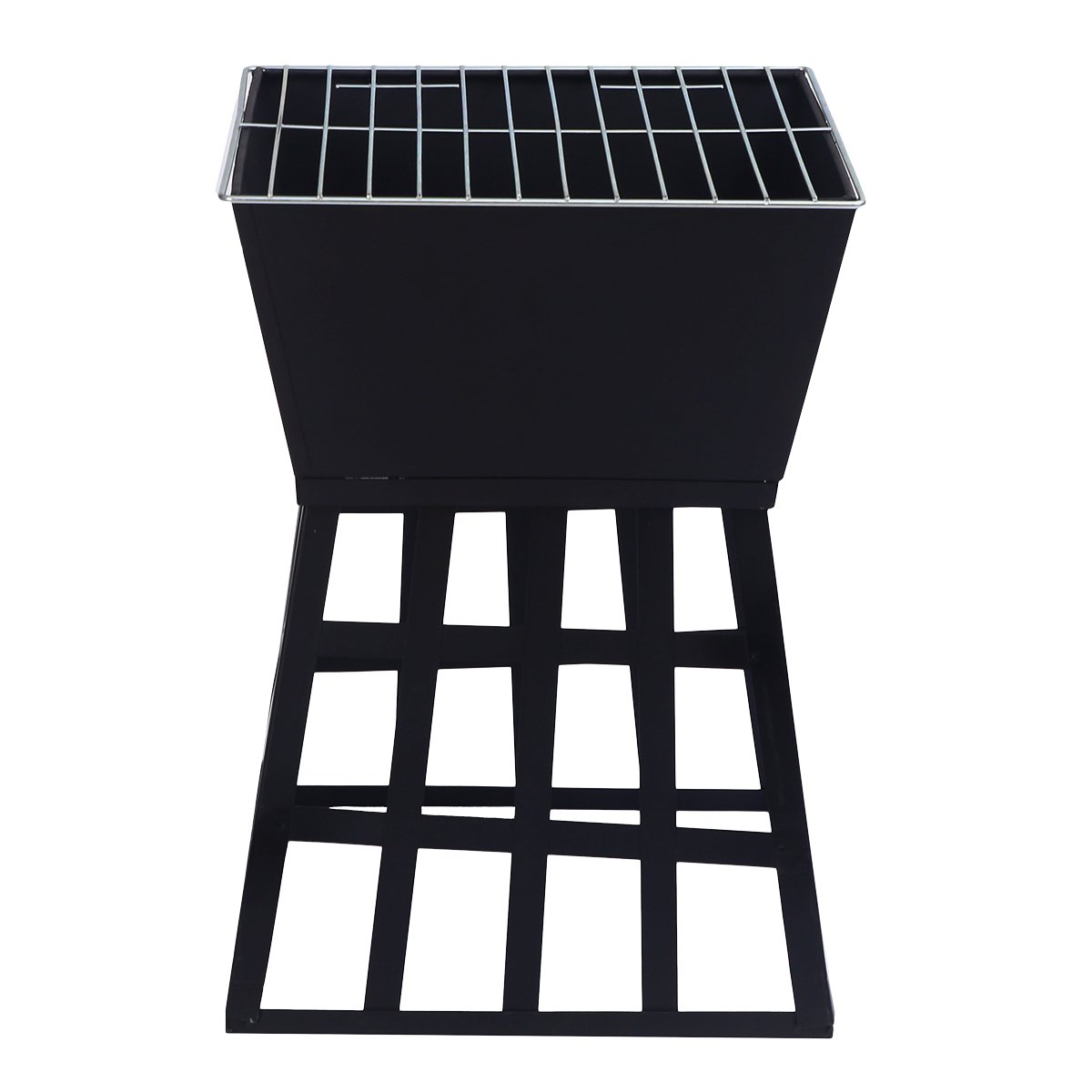 Wallaroo Outdoor Fire Pit for BBQ, Grilling, Cooking, Camping- Portable Brazier with Reversible Stand for Backyard - Cosy Abode