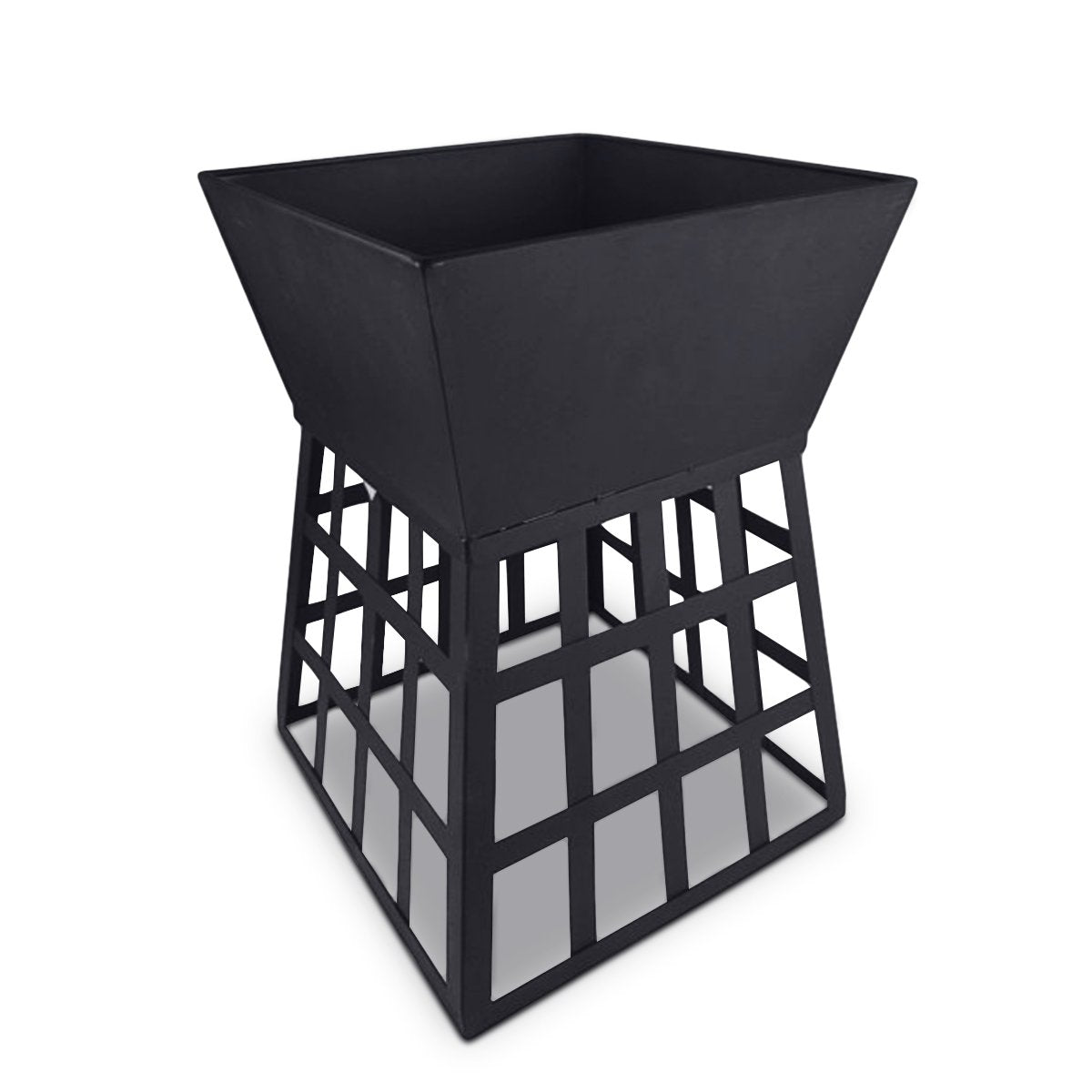 Wallaroo Outdoor Fire Pit for BBQ, Grilling, Cooking, Camping- Portable Brazier with Reversible Stand for Backyard - Cosy Abode