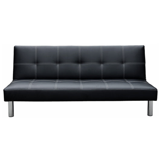 Sarantino Chelsea Sofa Bed Faux Leather Lounge Couch Futon Furniture Modular Suite - Cosy Abode