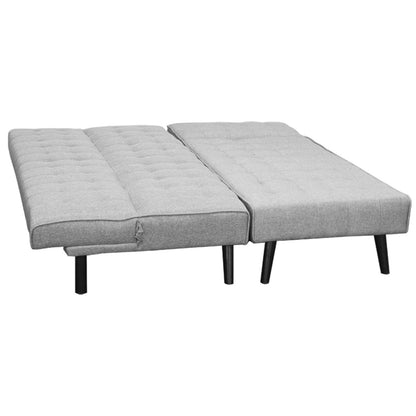 Sarantino 3-seater Corner Sofa Bed With Lounge Chaise Couch Furniture Light Grey - Cosy Abode