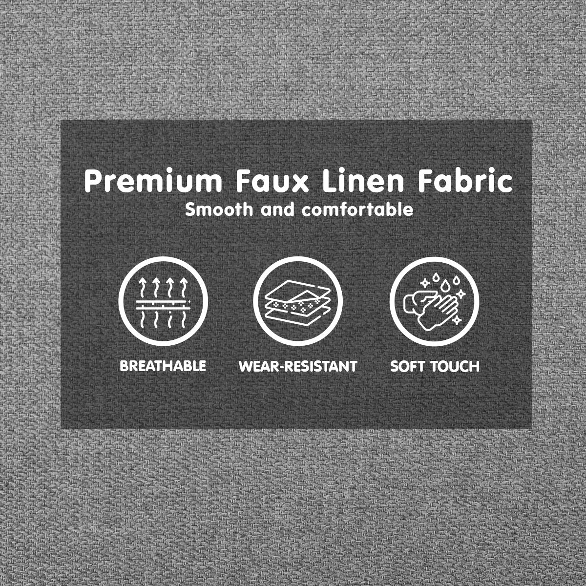 Sarantino 3-Seater Corner Sofa Bed with Chaise Lounge - Light Grey - Cosy Abode