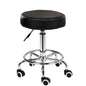 Salon Chair Bar Swivel Stool Office Roller Wheels Portable Height Adjust Leather BS8401 - Cosy Abode