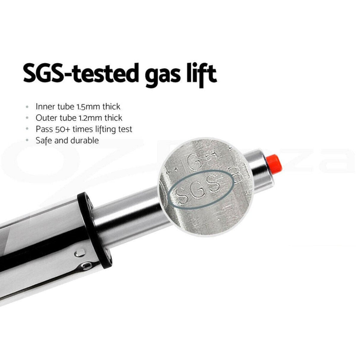 Bar Stools Kitchen Bar Stool Leather Barstools Swivel Gas Lift Counter Chairs x2 BS8404 Black - Cosy Abode