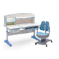 Height Adjustable Children Kids Ergonomic Study Desk Chair Set 120cm Blue AU - Cosy Abode