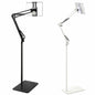 Hands Free Floor Stand Adjustable Bed Clip Holder For Tablet iPad iPhone 170cm Black - Cosy Abode
